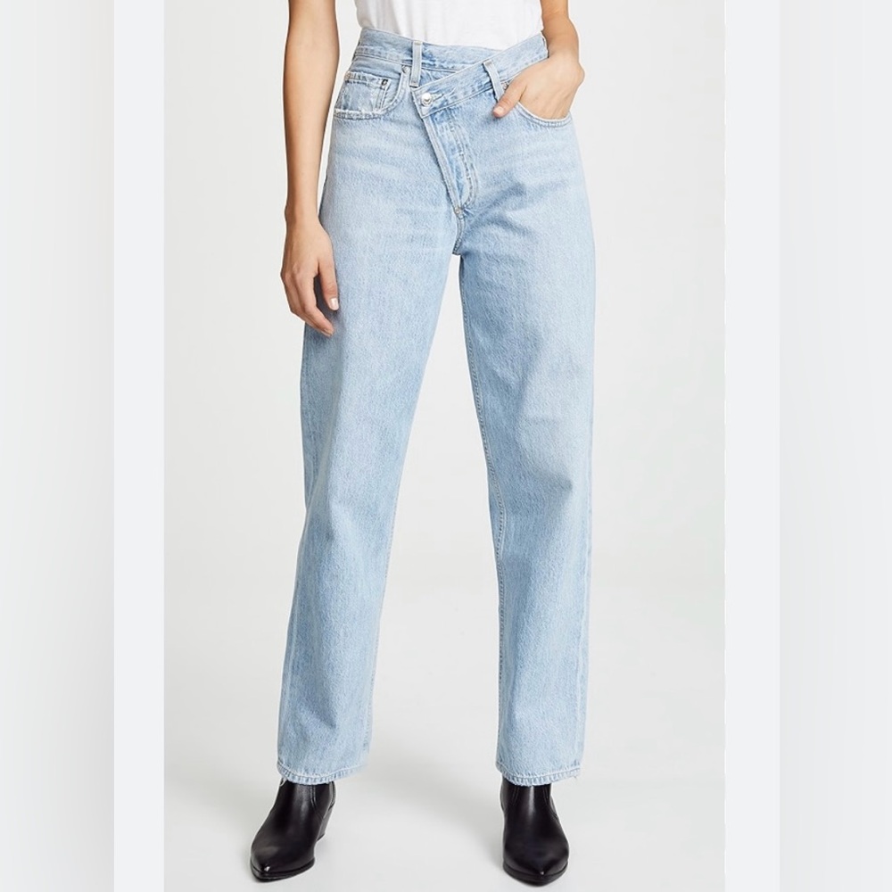 AGOLDE Criss Cross Loose Straight Leg